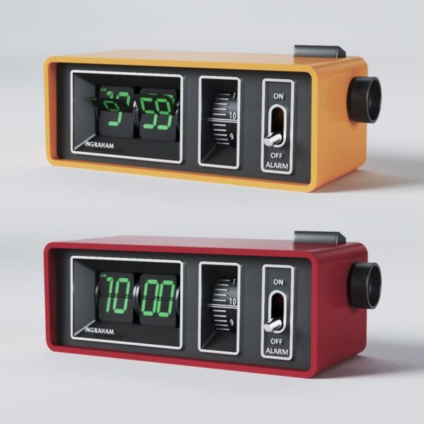 10539 Retro Alarm Flip Clock
