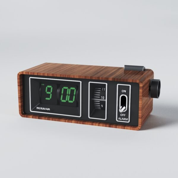 Retro Alarm Flip Clock