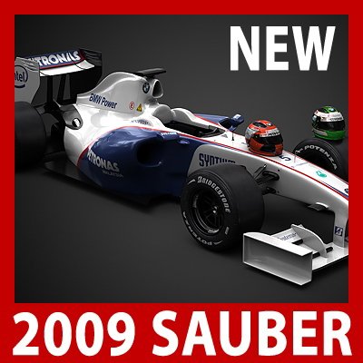 2009 F1 BMW Sauber F1.09