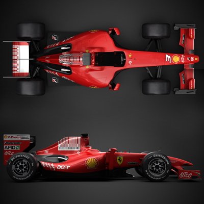 1197 2009 F1 Ferrari F60