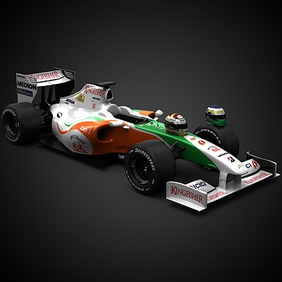 1209 2009 F1 Force India VJM02