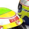 1475 2010 F1 Fernando Alonso and Felipe Massa Helmets