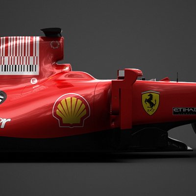 1500 2010 F1 Ferrari F10