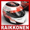 1555 Felipe Massa and Kimi Raikkonen F1 Helmets