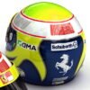 1571 Felipe Massa F1 Helmet