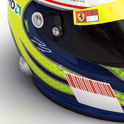 1574 Felipe Massa F1 Helmet