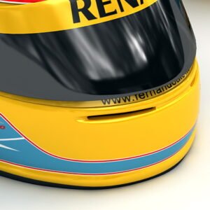 1607 Fernando Alonso 2009 F1 Helmet
