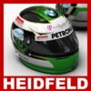 Nick Heidfeld F1 Helmet