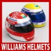 Nico Rosberg and Kazuki Nakajima F1 Helmets