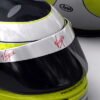 1827 Rubens Barrichello and Jenson Button F1 Helmets