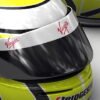 1828 Rubens Barrichello and Jenson Button F1 Helmets