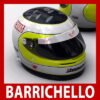 Rubens Barrichello F1 Helmet