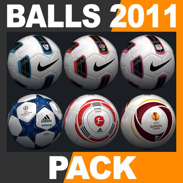 2010 2011 Match Balls Mega Pack