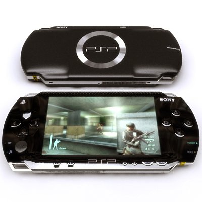 241 Sony PSP 3 Colors and UMD Disc