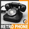 Retro Style Telephone - Bakelite