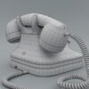 2437 Retro Style Telephone Bakelite