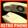 2441 Retro Style Telephones Pack