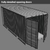 362 ISO Cargo Containers Pack