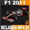 F1 2011 McLaren MP4-26 - Vodafone Mercedes