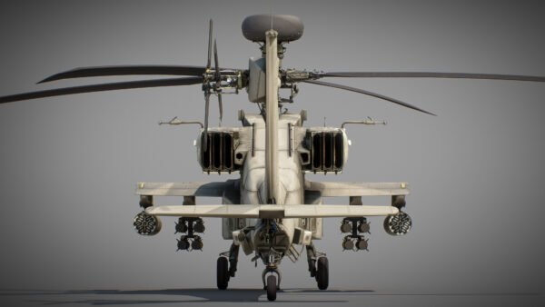 AH 64D Apache No Cockpit 15