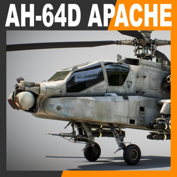 AH 64D Apache No Cockpit TS 00