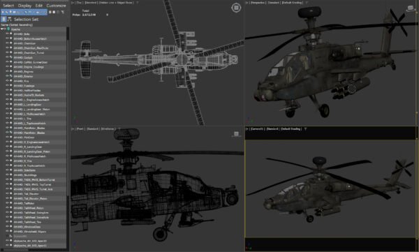 AH 64D Apache Longbow 0007 3ds Max