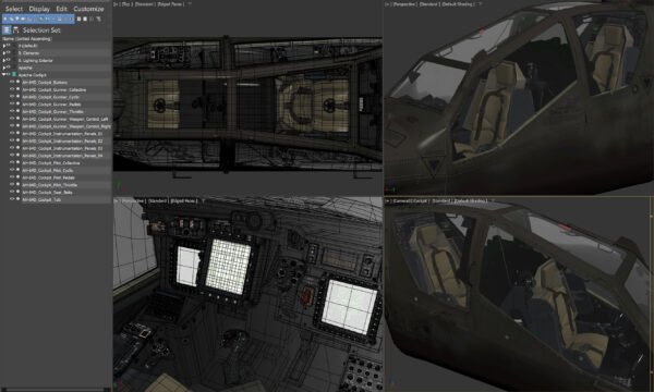 AH 64D Apache Cockpit 04