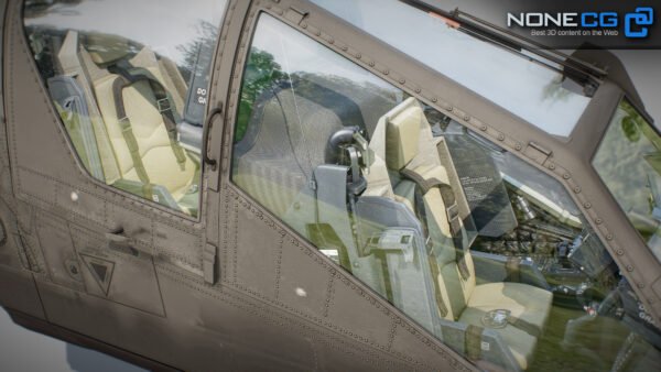 AH 64D Apache Cockpit 06