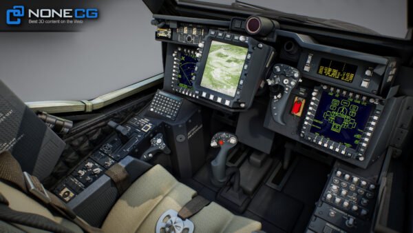 AH 64D Apache Cockpit 10