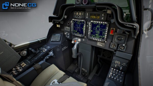 AH 64D Apache Cockpit 13