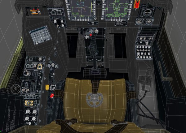 AH 64D Apache Cockpit 14